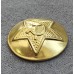 Пуговица Главного управления военно-учебных заведений РККА, обр.1923 г., диаметр 23 мм. Желтый прибор.